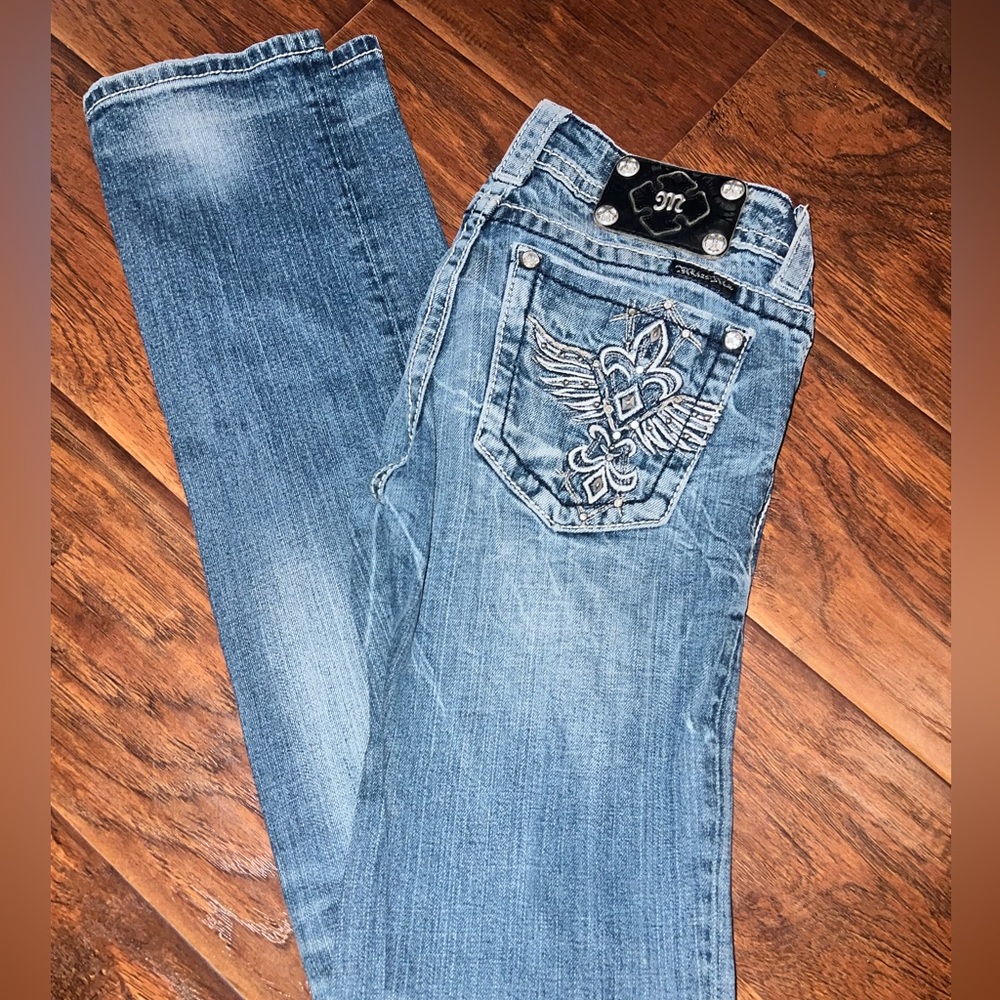 Miss Me Straight jeans sz 26x33